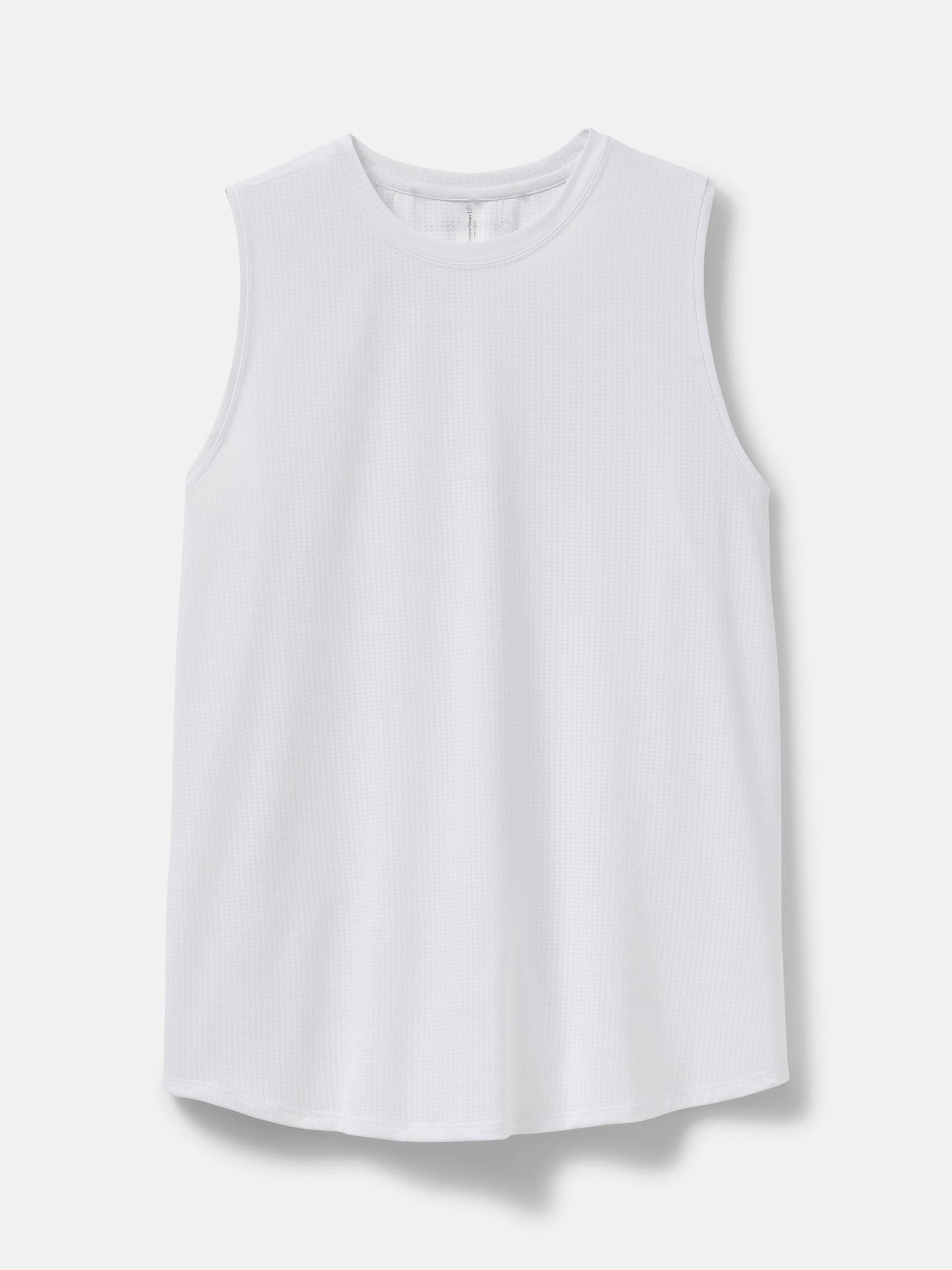 ThinkFast Mesh Muscle Tank Brilliant White