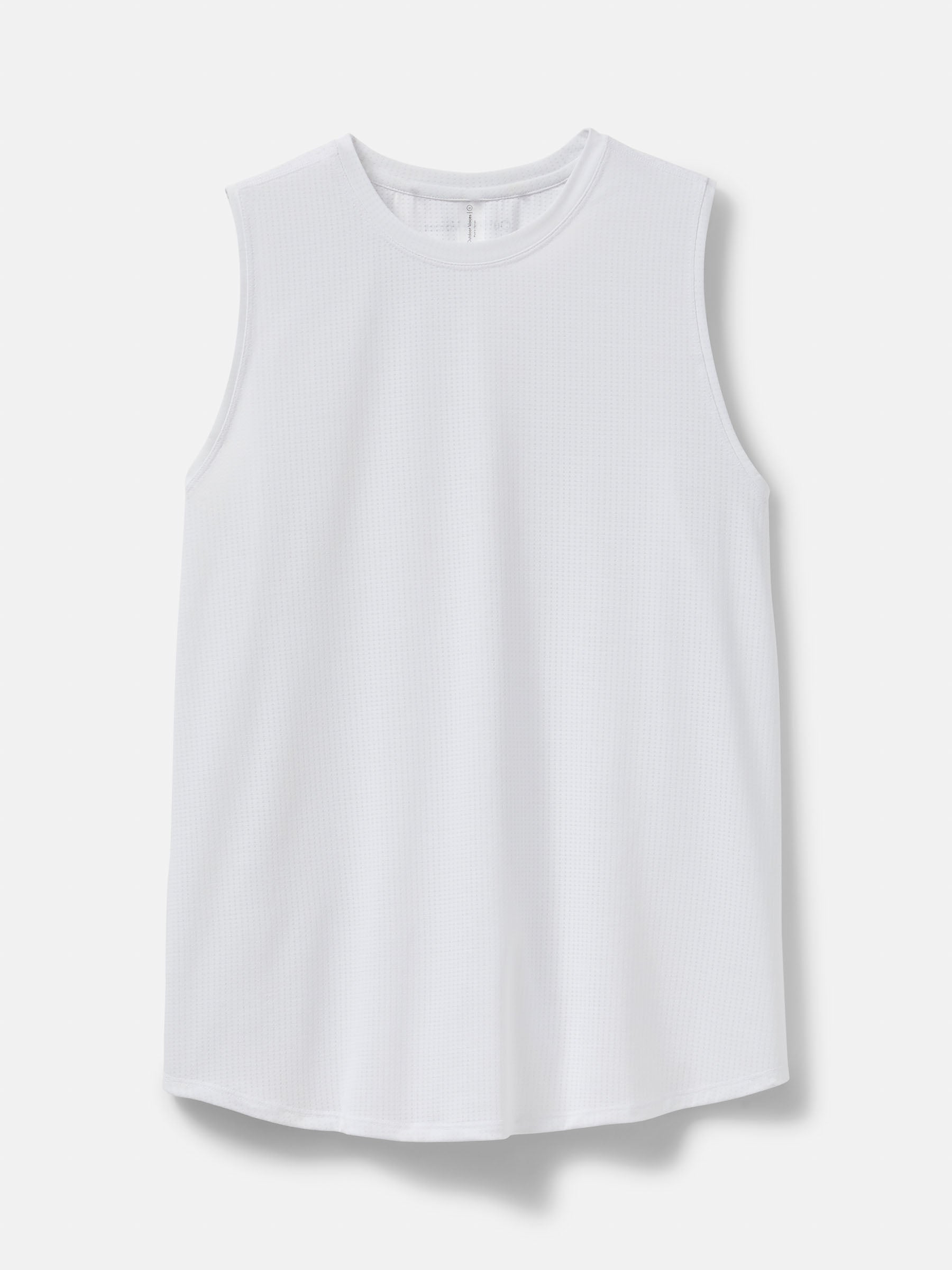 ThinkFast Mesh Muscle Tank Brilliant White