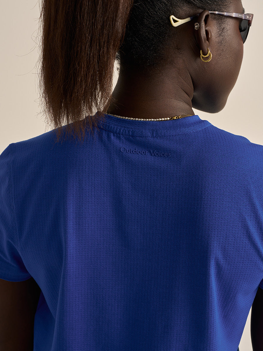 ThinkFast Mesh Shortsleeve OV Blue