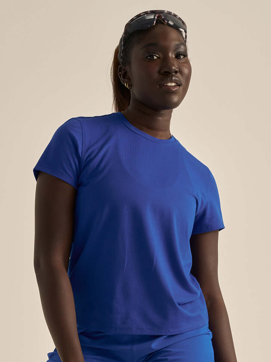 ThinkFast Mesh Shortsleeve OV Blue