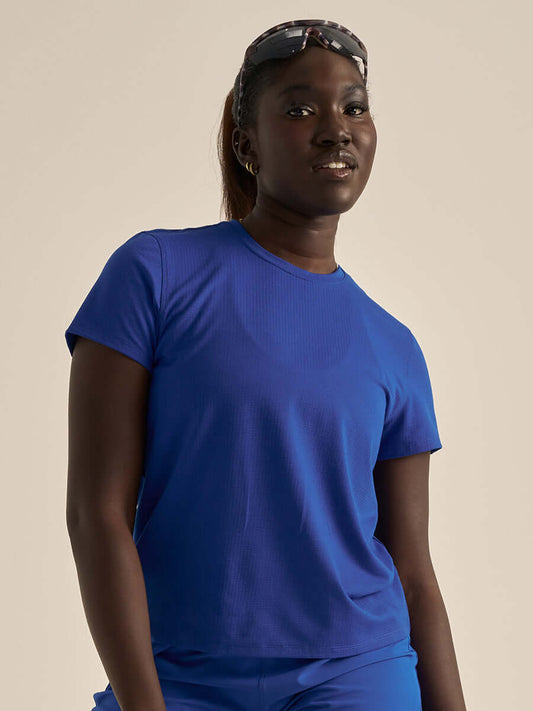 ThinkFast Mesh Shortsleeve OV Blue