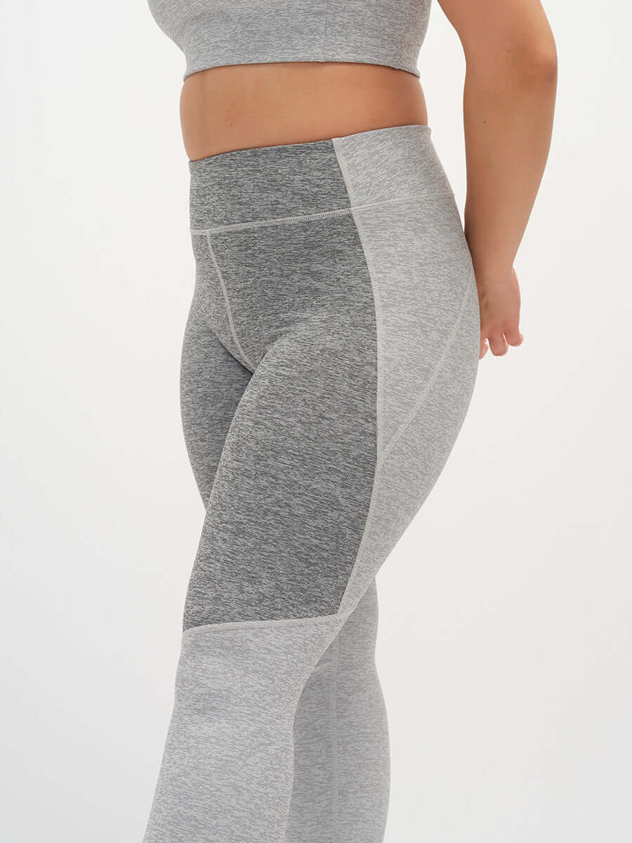 Two Tone 7/8 Legging Dove/Ash