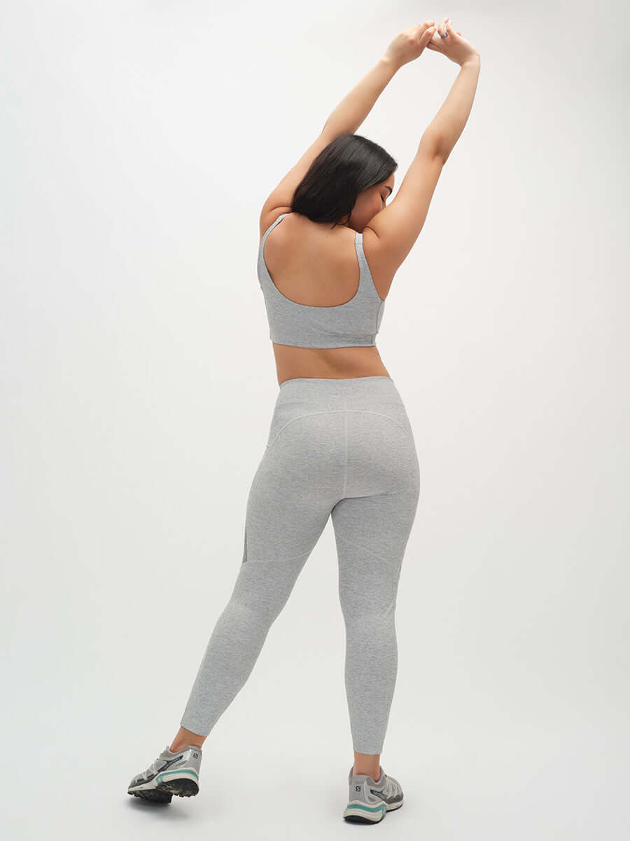Two Tone 7/8 Legging Dove/Ash