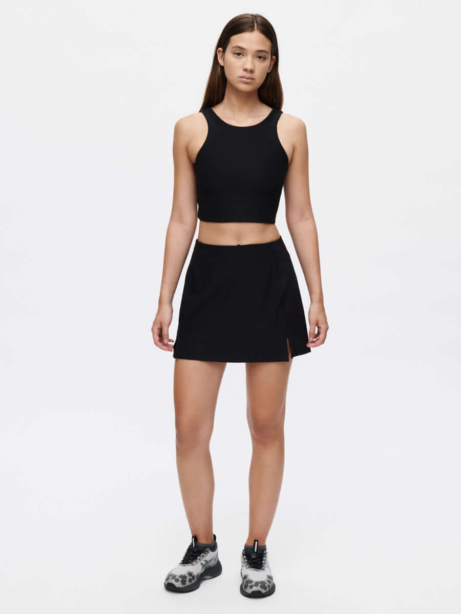 Venus Crop Top Black
