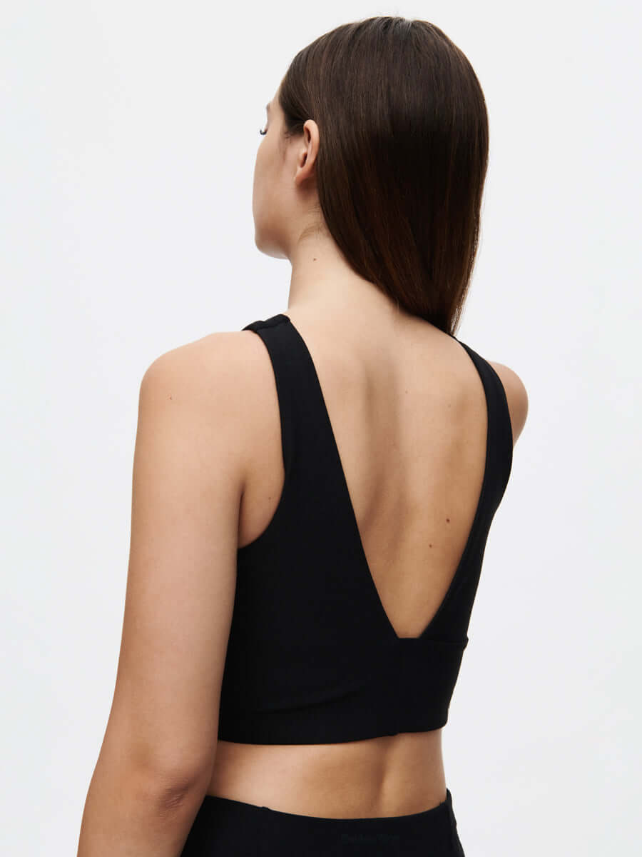 Venus Crop Top Black