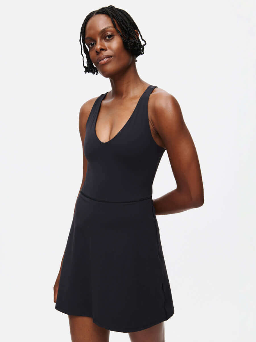 Volley Dress Black