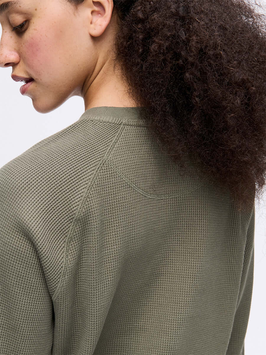 Waffle Longsleeve Tea Tree