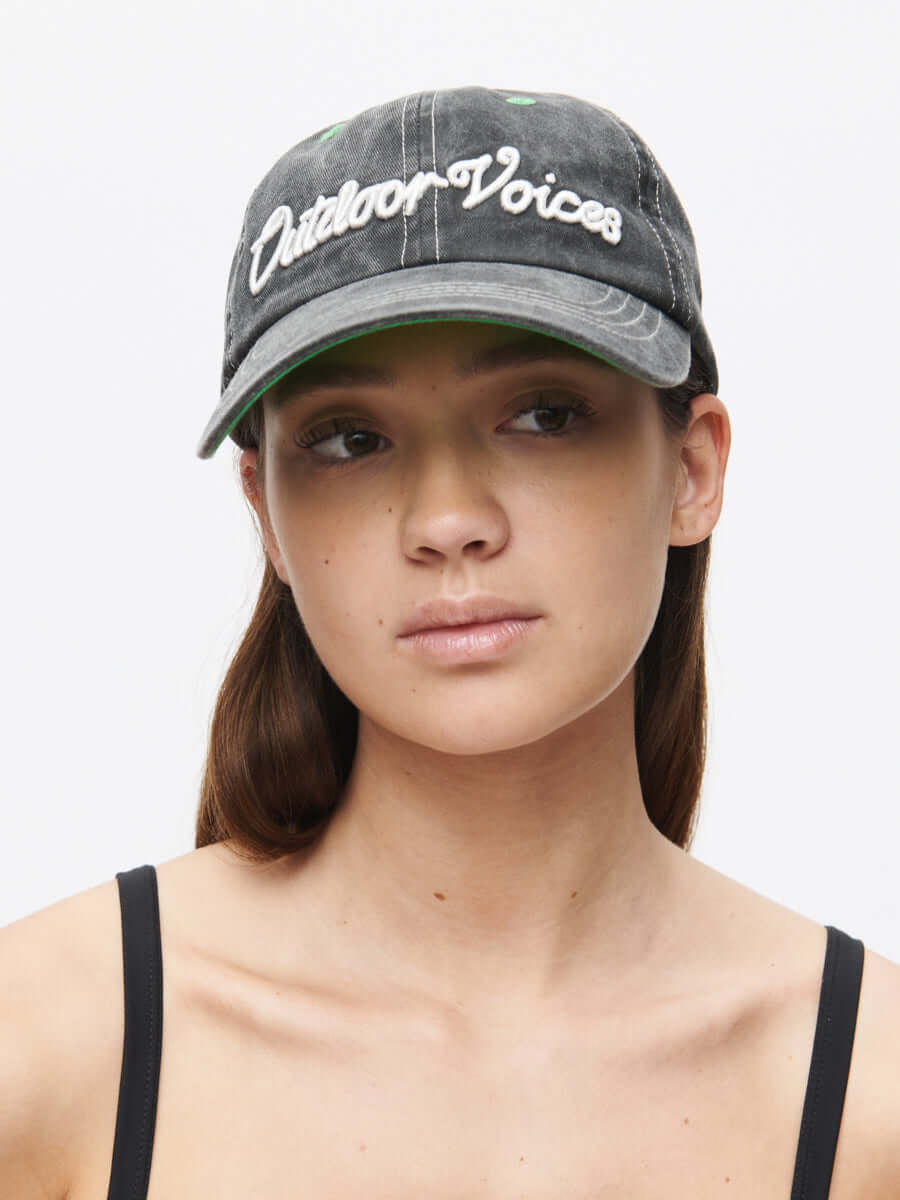 Washed Hat Washed Black