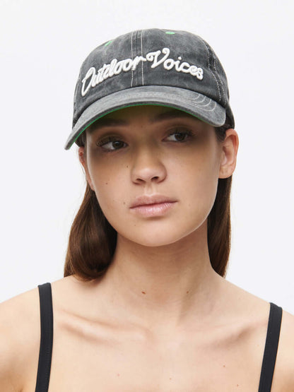 Washed Hat Washed Black