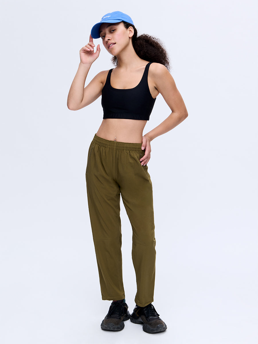 Zephyr 26" Pant Dark Olive